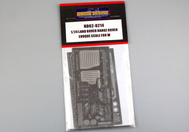 Hobby Design HD02_0214 1/24 Lenge Rover Evoque Detail up set for W 【メール便可】