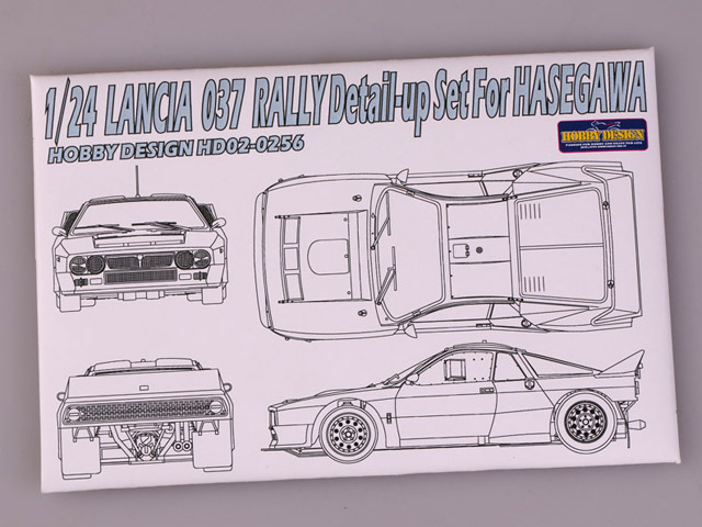 Hobby Design HD02_0256 1/24 ランチア 037  Rally ディテールアップセット for Hasegawa