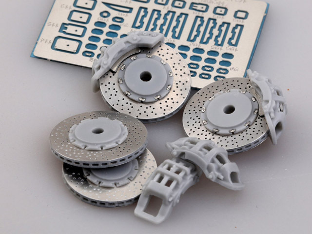 TAMIYA LaFerrari 1/24プラモデル&ディティールアップパーツ 別売 ディテールアップパーツ付き (エッチング、カーボンスライド