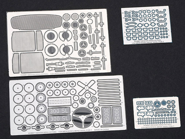 Hobby Design HD02_0315 1/24 メルセデス ベンツ 300SL ディテール