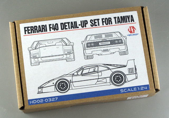 Hobby Design HD02_0327 1/24 フェラーリ F40 ディテールアップセット 