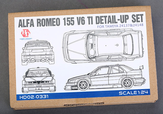 Hobby Design HD02_0331 1/24 アルファロメオ 155 V6TI ディテールアップセット for Tamiya 24137&24148