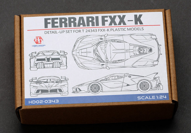Hobby Design HD02_0343 1/24 フェラーリ FXX K ディテールアップ 