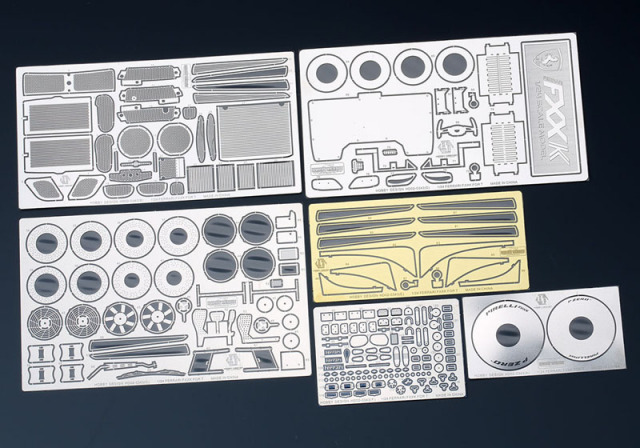 Hobby Design HD02_0343 1/24 フェラーリ FXX K ディテールアップ