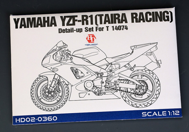 Hobby Design HD02_0360 1/12 ヤマハ YZF-R1 (Taira Racing) ディテールアップセット for Tamiya