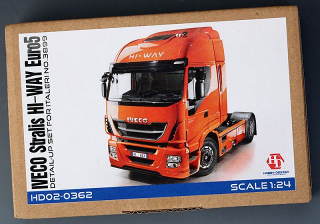 Hobby Design HD02_0362 1/24 IVECO Stralis Hi-Way Euro5 ディテールアップセット for italeri