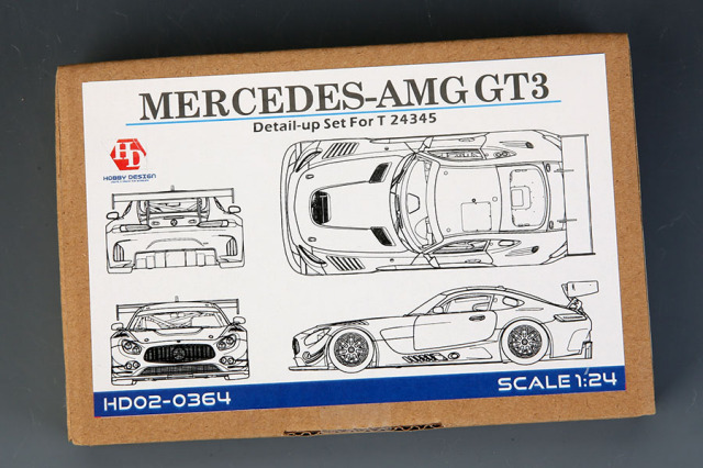 Hobby Design HD02_0364 1/24 メルセデス AMG GT3 ディテールアップセット for Tamiya
