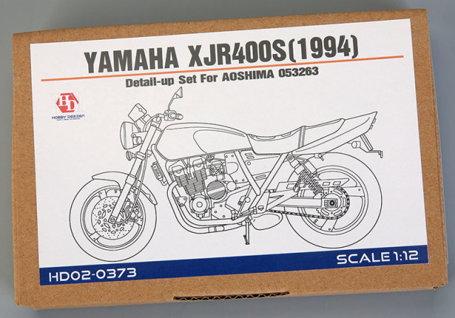 Hobby Design HD02_0373 1/12 Yamaha XJR400S 1994 Detail up set for Aoshima