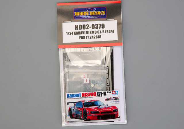 Hobby Design HD02_0379 1/24 Xanavi Nismo GT-R (R34) Detail up set 