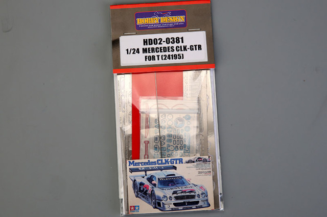 Hobby Design HD02_0381 1/24 Mercedes CLK-GTR Detail up set