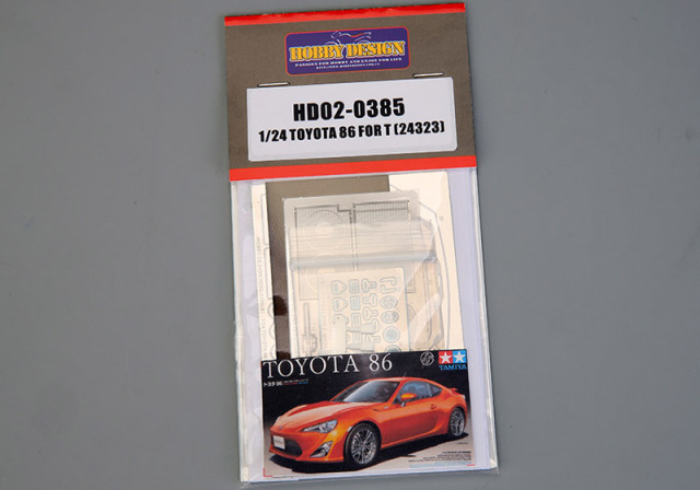Hobby Design HD02_0385 1/24 Toyota 86 Detail up set for Tamiya