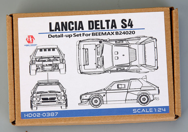 Hobby Design HD02_0387 1/24 Lancia Delta S4 Detail up set for Beemax