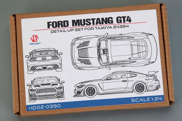 Hobby Design HD02_0390 1/24 Ford Mustang  GT4 Detail up set for Tamiya