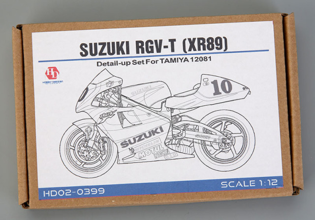 デザイン集　【パイレーツ柄】ty free DVD-ROM付き Hobby Design HD02_0399 1/12 Suzuki RGV-T(XR89) Detail up set