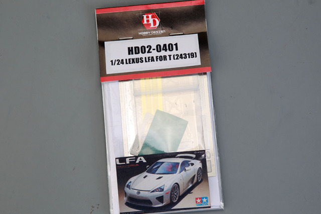 Hobby Design HD02_0401 1/24 Lexus LFA Detail-up Set For Tamiya