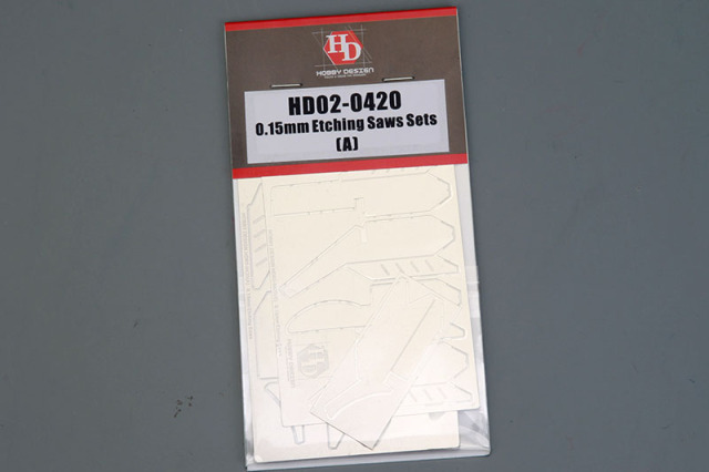 Hobby Design HD02_0420 0.15mm Etching Saws Sets (A)