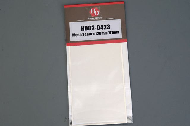 Hobby Design HD02_0423 Mesh Square 120mm x 61mm