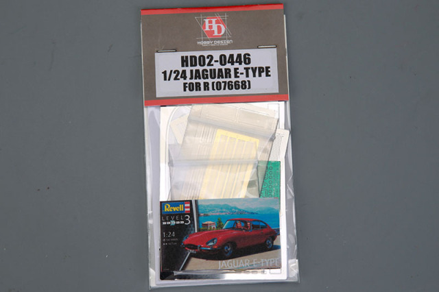 Hobby Design HD02_0446 1/24 Jagure E-Type Detail up set for Revell