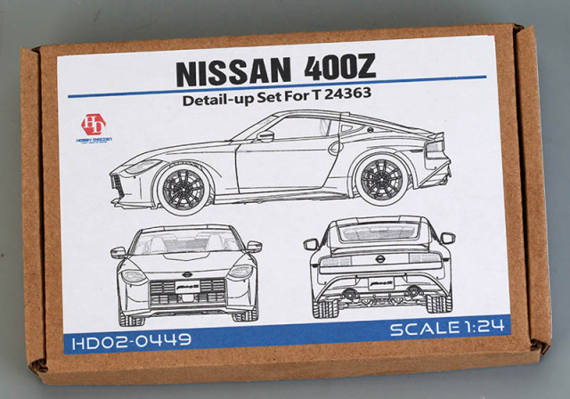 Hobby Design HD02_0449 1/24 Nissan 400Z Detail up set for Tamiya