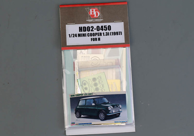 Hobby Design HD02_0450 1/24 Mini Cooper 1.3i 1997 Detail up set for Hasegawa