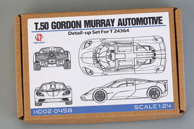 Hobby Design HD02_0458 1/24 T50 Gordon Murray Automotive Detail up Set for Tamiya