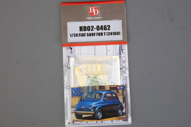 Hobby Design HD02_0462 1/24 Fiat 500F Detail up set  for Tamiya