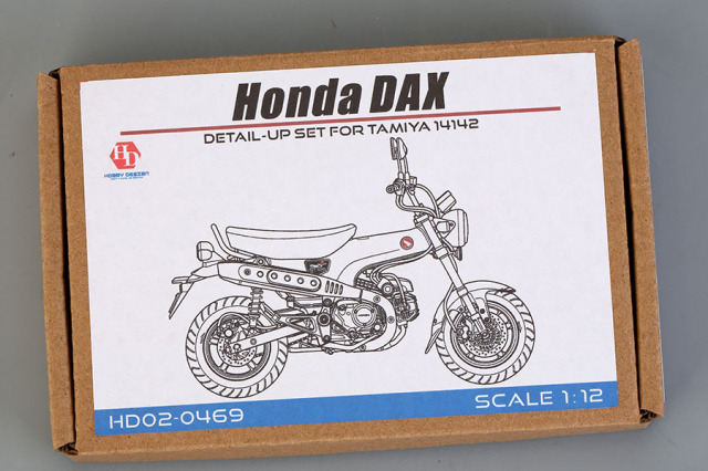 Hobby Design HD02_0469 1/12 Honda Dax Detail-up Set For Tamiya