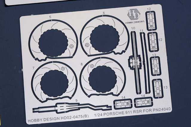 Hobby Design HD02_0475 1/24 Porsche 911 RSR(2018) Detail-up Set