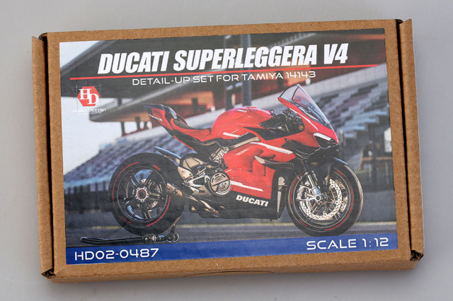 Hobby Design HD02_0487 1/12 Ducati Superleggera V4 Detail-up set for Tamiya
