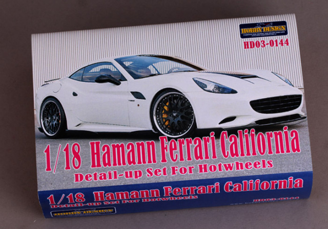 Hobby Design HD03_0144 1/18 Hamann フェラーリ カリフォルニア トランスキット for Hot wheels