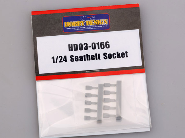 Hobby Design HD03_0166 1/24 シートベルトソケット