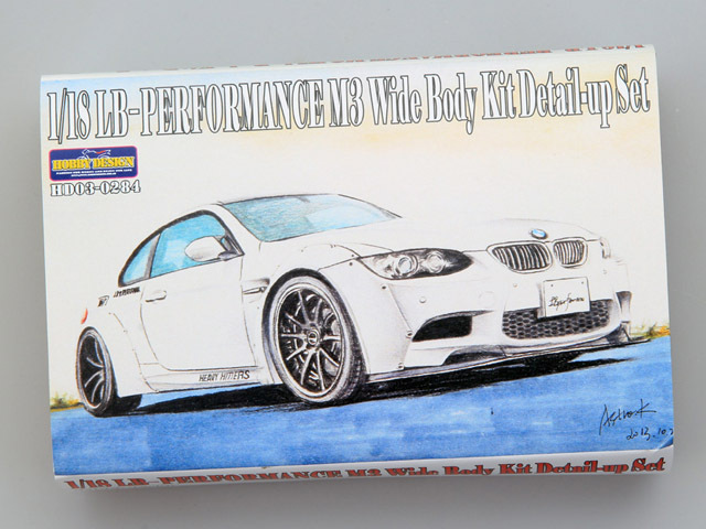 Hobby Design HD03_0284 1/18 LB-Performance M3 Wide Body トランスキット