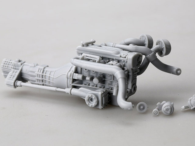 Hobby Design HD03_0331 1/24 Nissan RB26 Engine Full detail Kit For