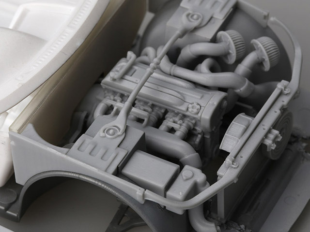 Hobby Design HD03_0331 1/24 Nissan RB26 Engine Full detail