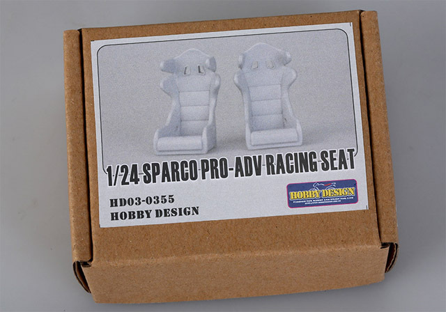 Hobby Design HD03_0355 1/24 バケットシート Sparco PRO-ADV
