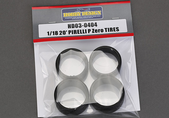 Hobby Design HD03_0404 1/18 20' Pirellip Zero Tires