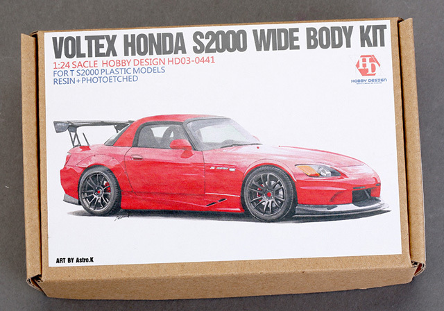 Hobby Design HD03_0441 1/24 VOLTEX ホンダ S2000 ワイドボディキット