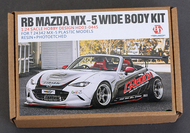 Hobby Design HD03_0445 1/24 RB マツダ MX-5 ワイドボディキット