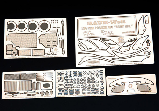 Hobby Design HD03_0459 1/24 RWB ポルシェ 993 ワイドボディキット