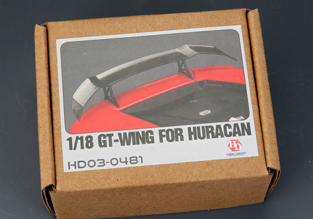 Hobby Design HD03_0481 1/18 GT-Wing for Huracan