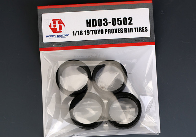 Hobby Design HD03_0502 1/18 19' Toyo Proxes R1R タイヤ