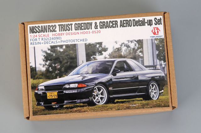 Hobby Design HD03_0520 1/24 ニッサン R32 Trust Greddy & Gracer トランスキット For Tamiya