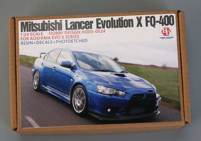 Hobby Design HD03_0524 1/24 Mitsubishi Lancer Evolution X FQ-400 for Aoshima