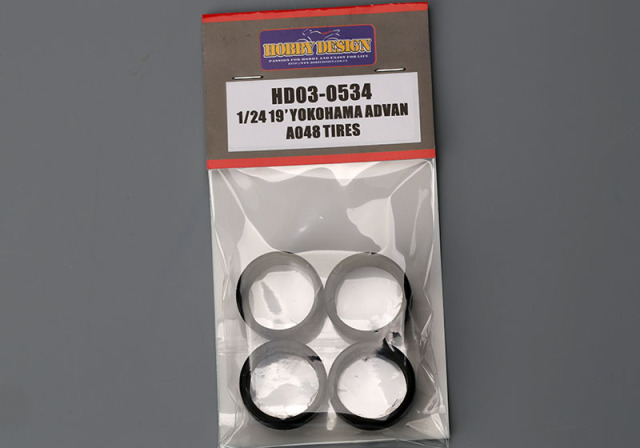 Hobby Design HD03_0534 1/24 19’ Yokohama  Advan A048  Tires