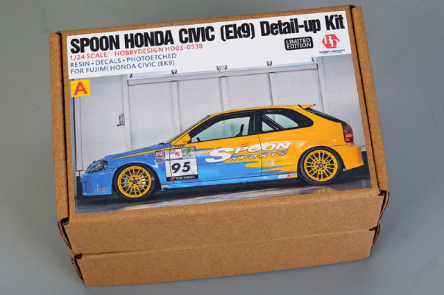 Hobby Design HD03_0538 1/24 Spoon Honda Civic (EK9) Ditail up Kit For Fujimi