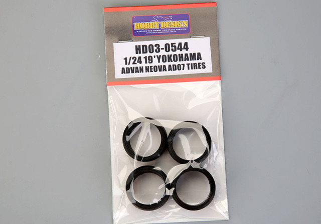 Hobby Design HD03_0544 1/24 19’ Yokohama  Advan Neova AD07  Tires