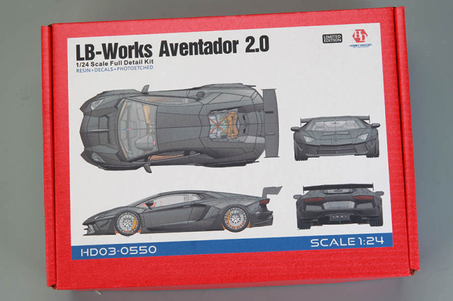 Hobby Design HD03_0550 1/24 LB-Works Aventador 2.0 Full Kit 