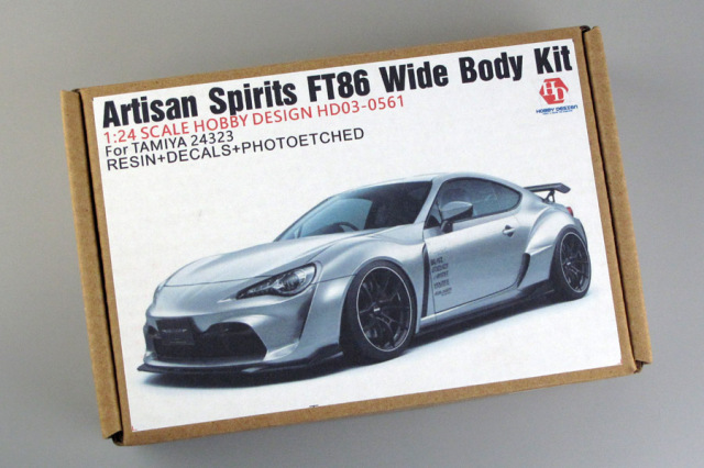 Hobby Design HD03_0561 1/24 Artisan Spirits FT86 Wide Body Kit For Tamiya