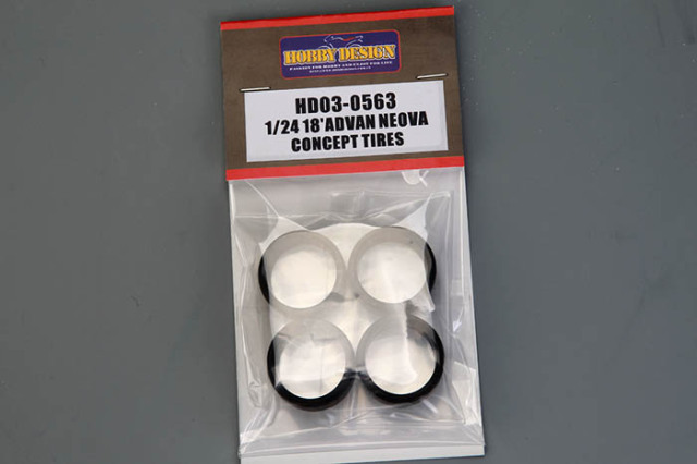 Hobby Design HD03_0563 1/24 18' ADVAN NEOVA CONCEPT Tires