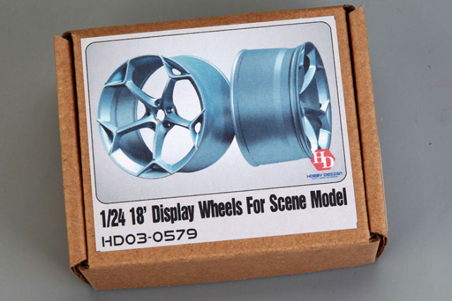 Hobby Design HD03_0579 1/24 18' Display Wheels For Scene Model